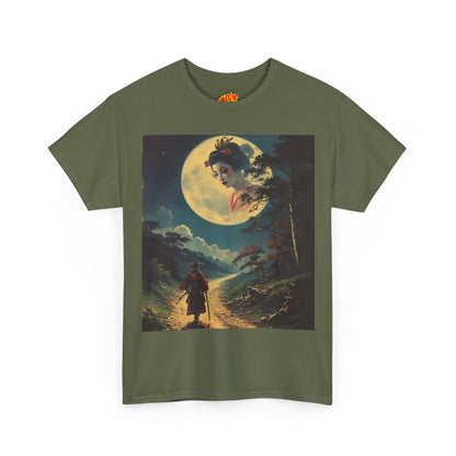 Travelling Samurai w/Full Moon Geisha T-Shirt