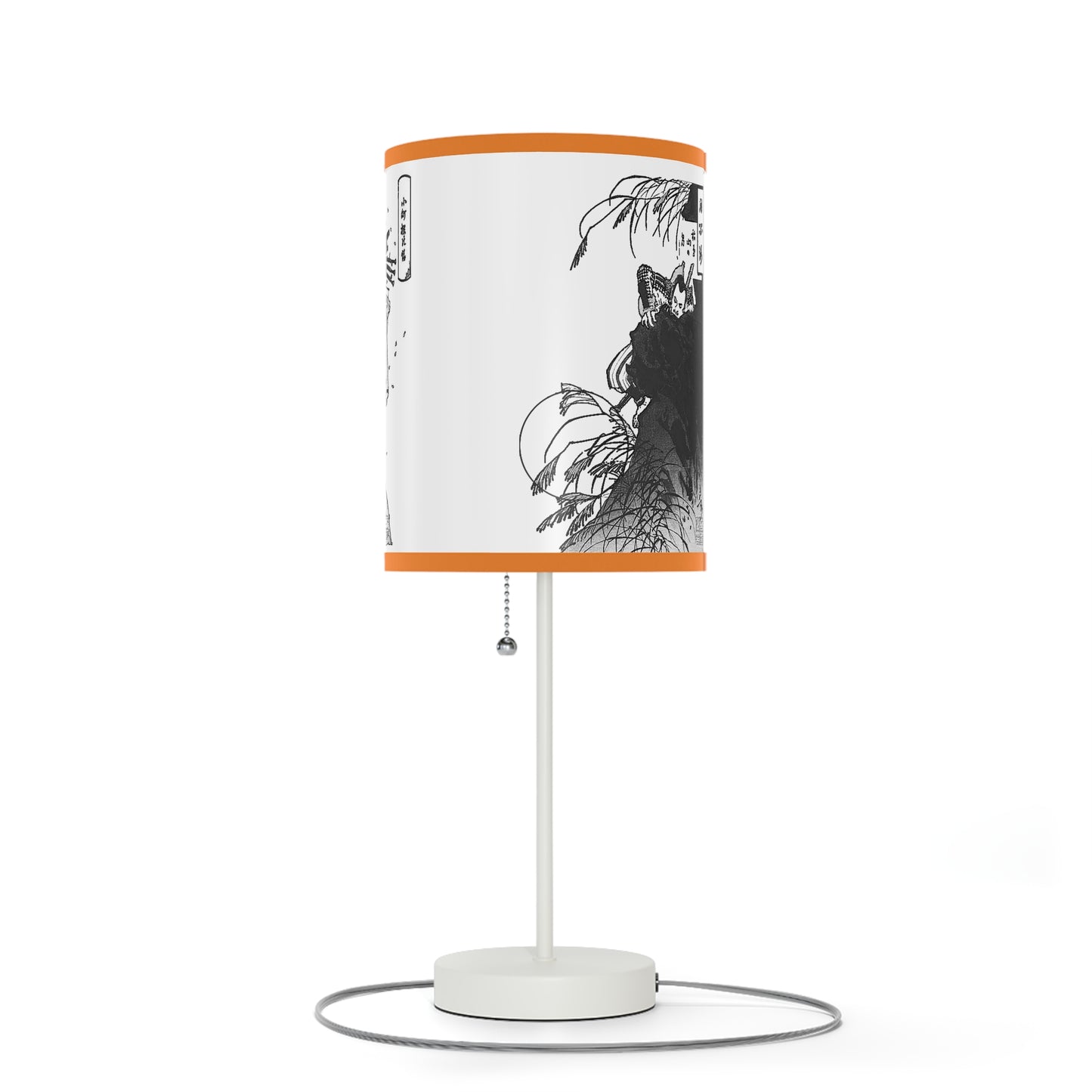 Japanese Woodcut Lamp