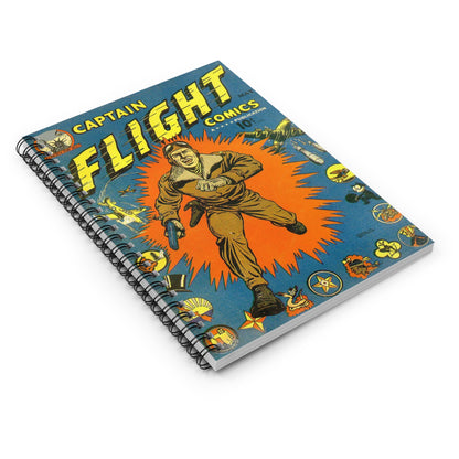 Captain Flight May Comic Cover Notebook