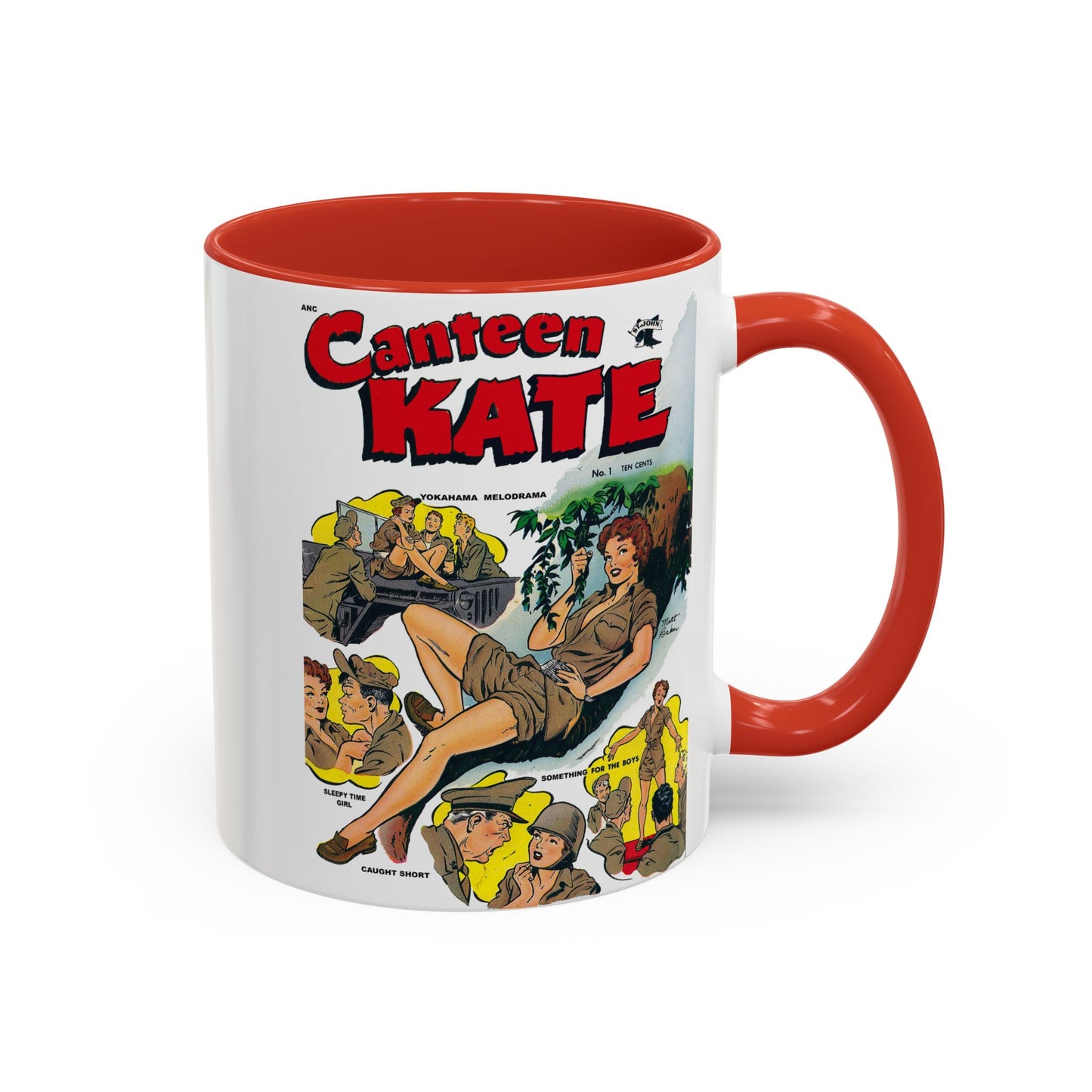 Canteen Kate #1 Coffee Mug - 11oz, Multiple Colors Available