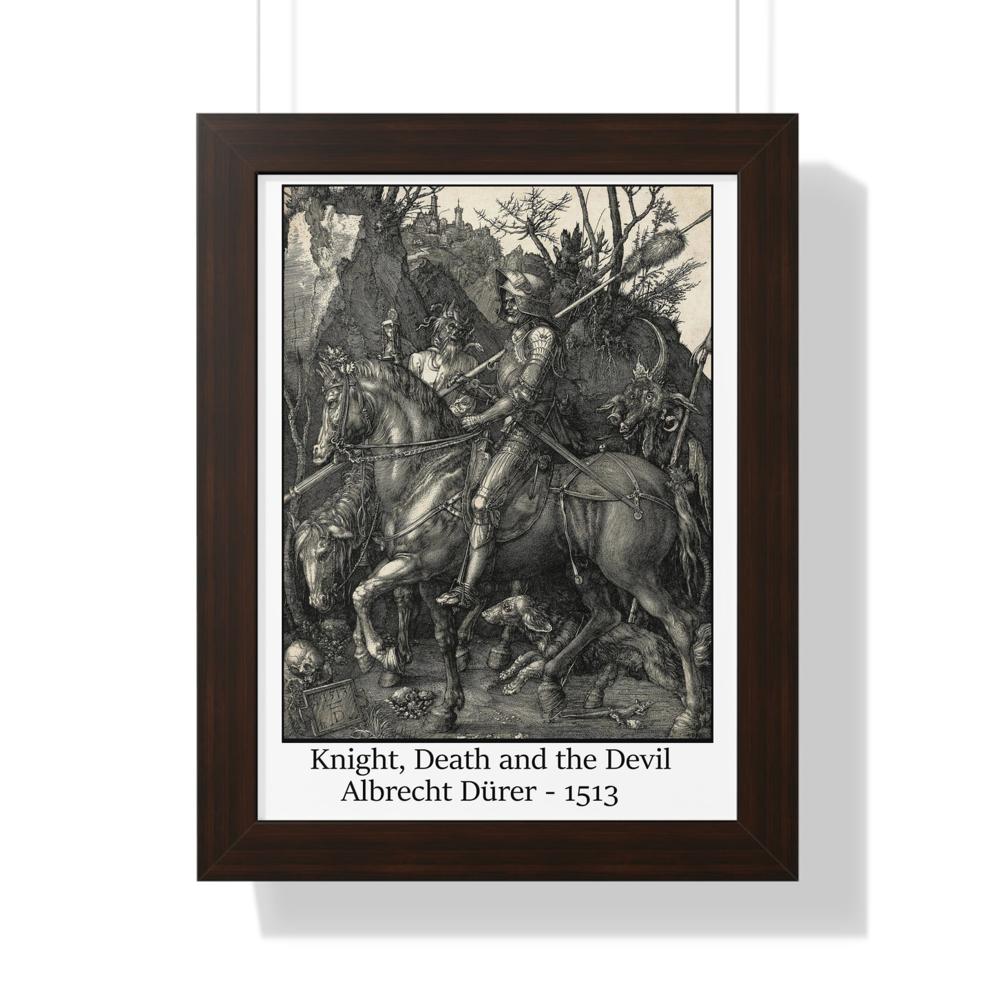 Knight, Death and the Devil - Albrecht Durer, 1513.