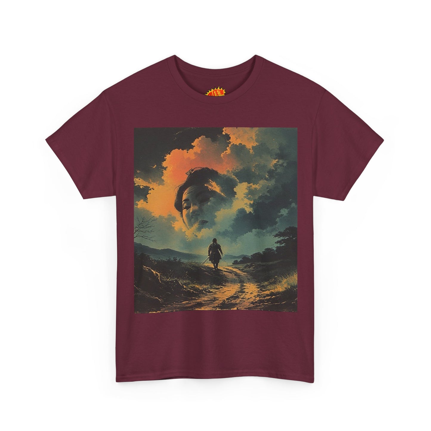 Travelling Samurai w/Cloud Geisha T-Shirt *Multiple Colors*