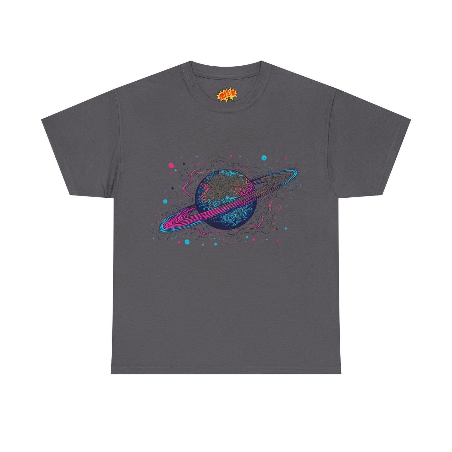 Ringed Planet Space Art Graphic Tee Shirt *Multiple Colors*