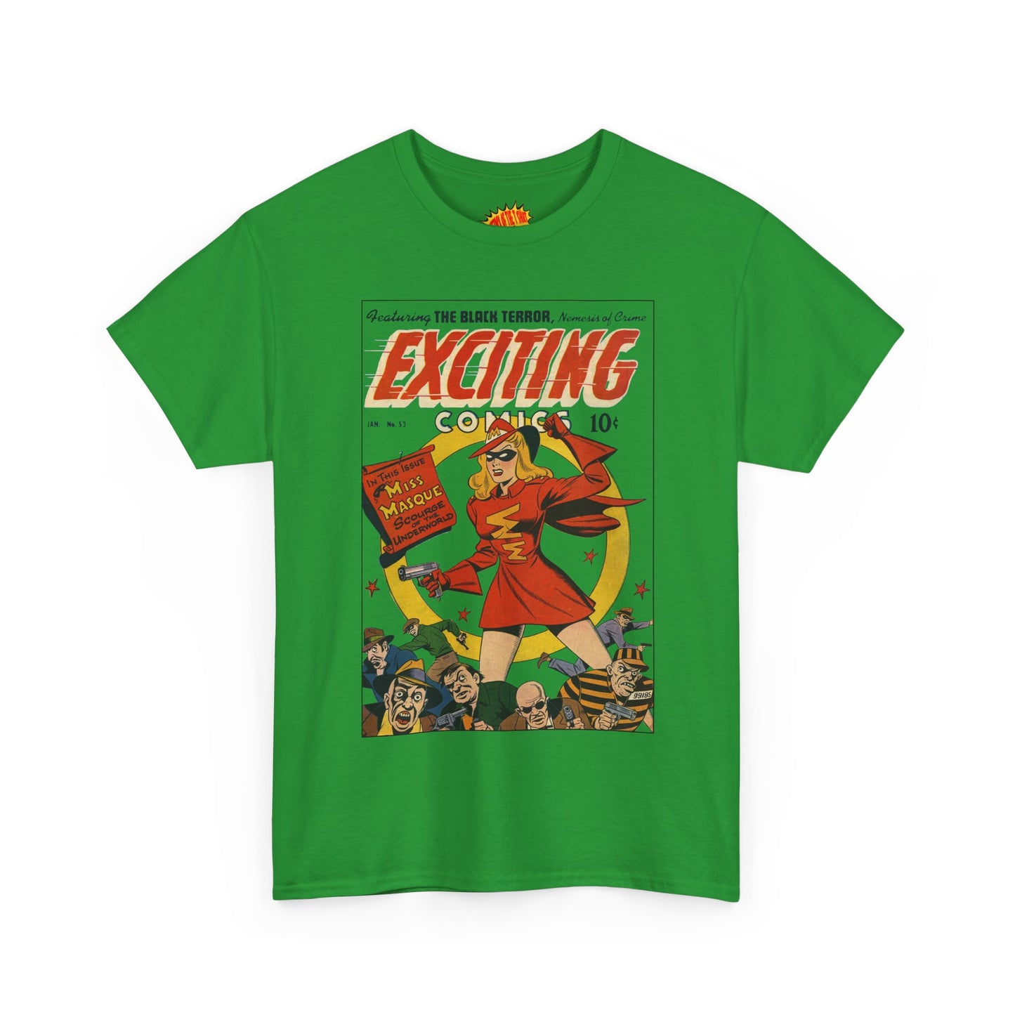 Exciting Comics #53 - Heavy Cotton Tee *Many Sizes and Colors Available*