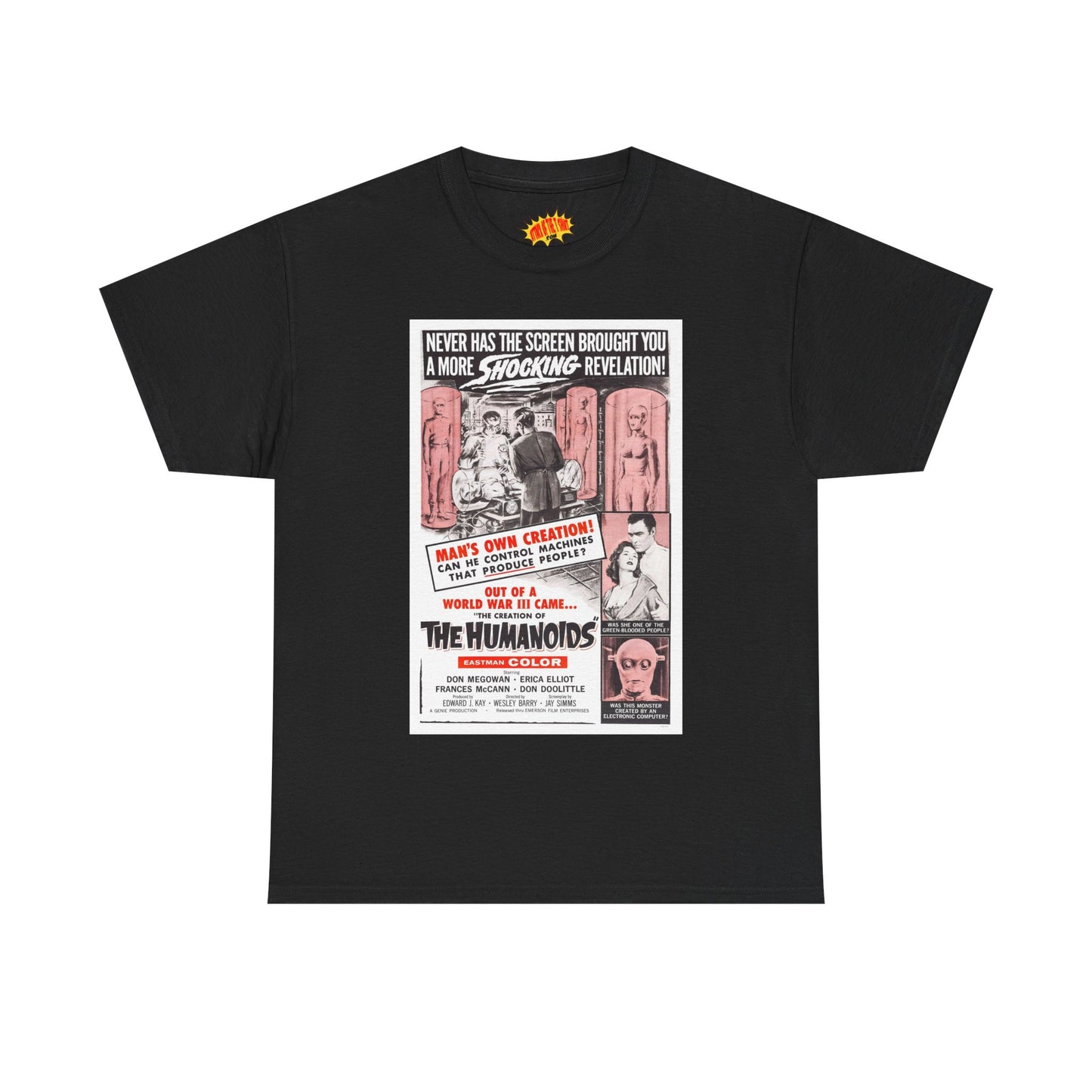 The Creation of the Humanoids Movie Poster T-Shirt *Multiple Colors*