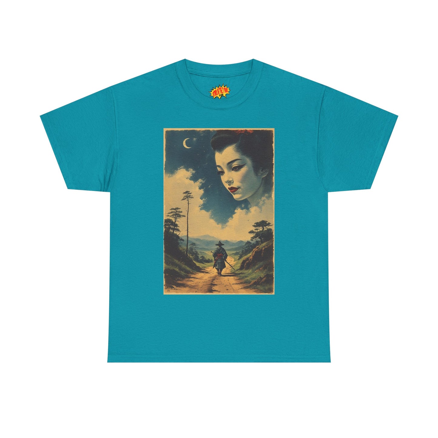 Traveller w/Sky Cloud Woman T-Shirt *Multiple Colors*