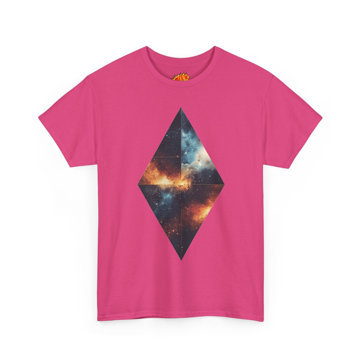 Diamond Shape Nebula Graphic Space Art Tee Shirt *Multiple Colors*