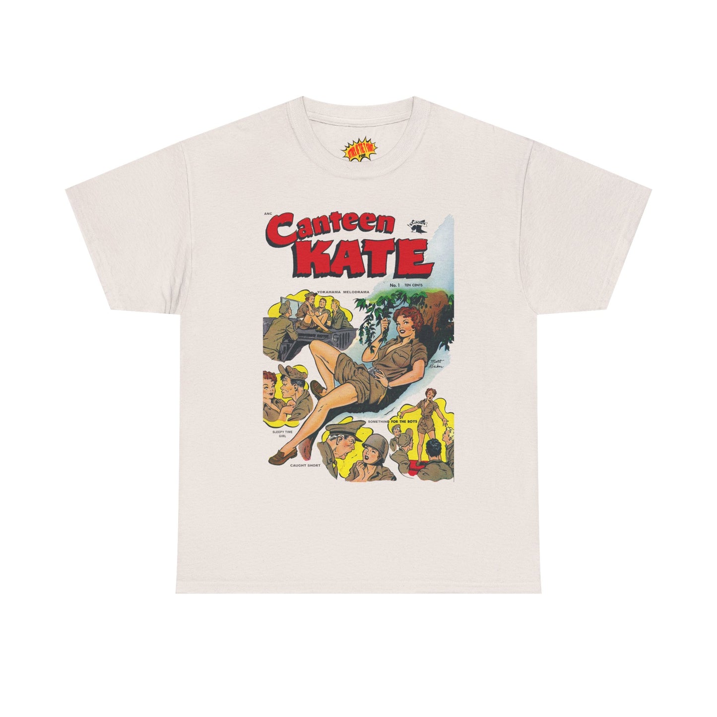 Canteen Kate #1 - Heavy Cotton Tee *Many Sizes and Colors Available*