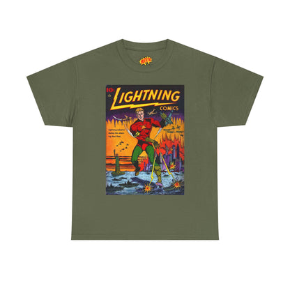 Lightning Comics August Comic Tee Shirt