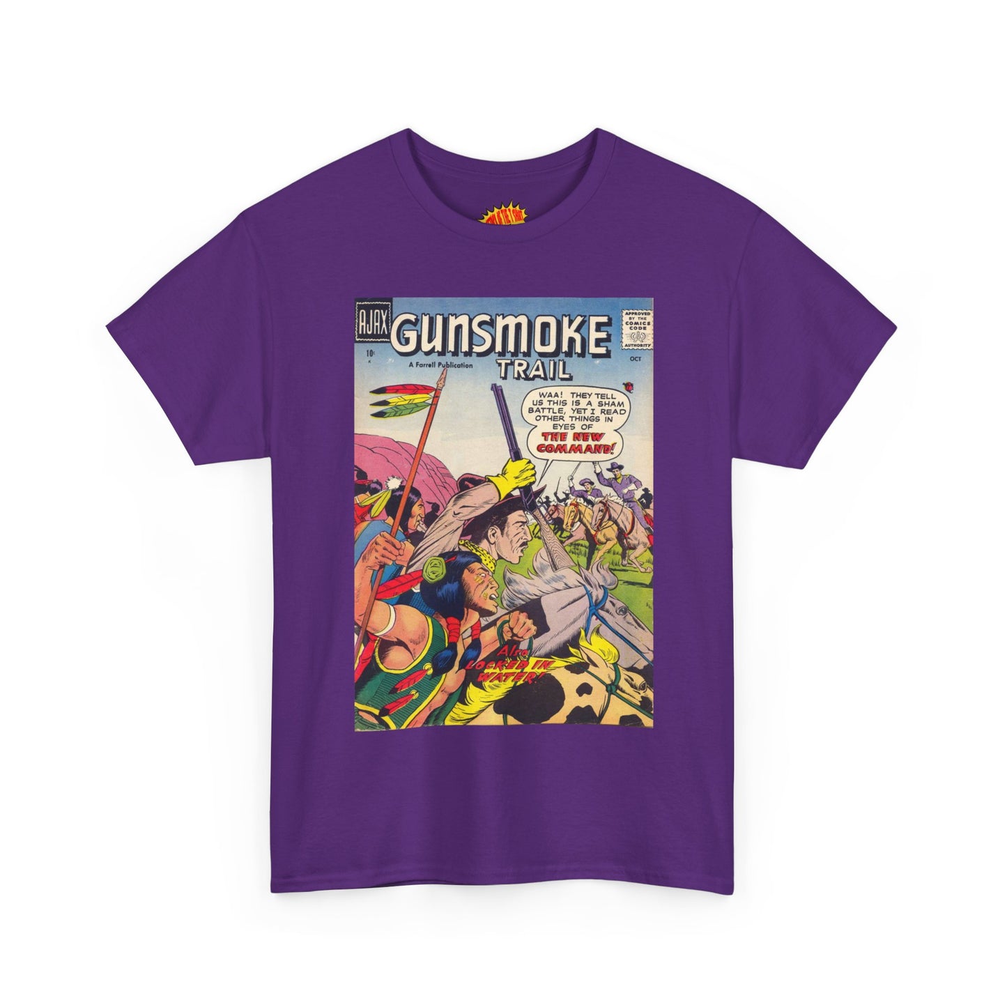 Gunsmoke Trail October Comic Tee Shirt *Multiple Colors*