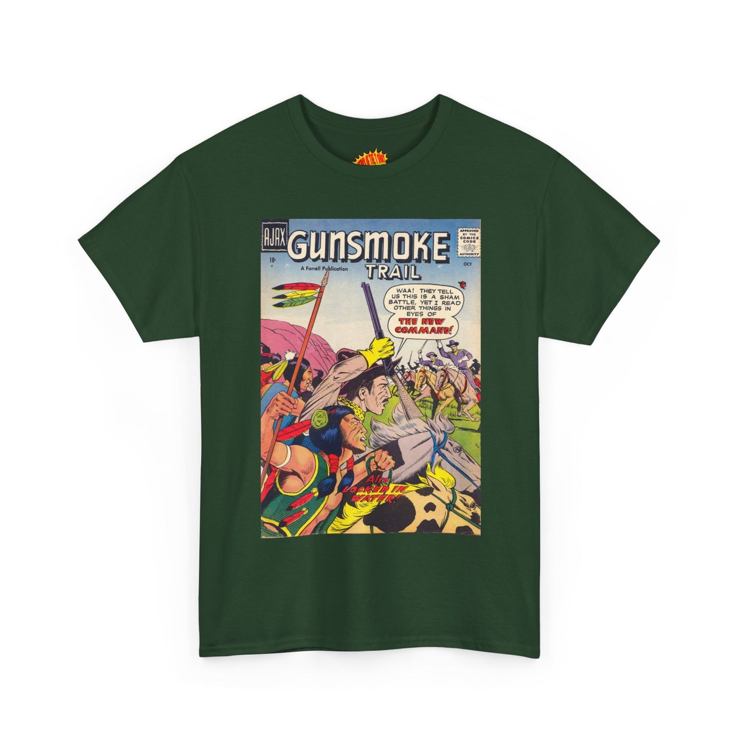 Gunsmoke Trail October Comic Tee Shirt *Multiple Colors*