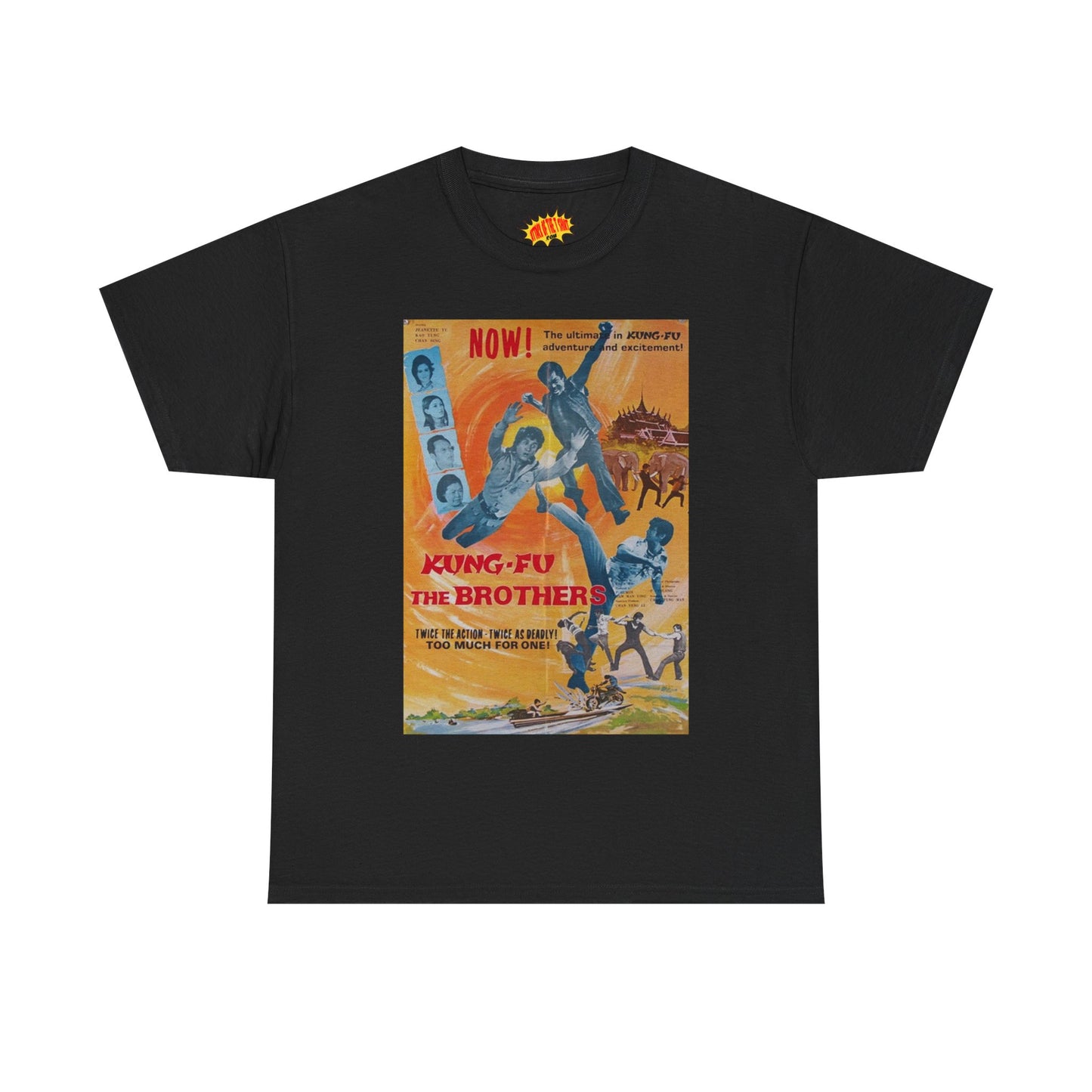 Kung Fu The Brothers Movie Poster T-Shirt *Multiple Colors*