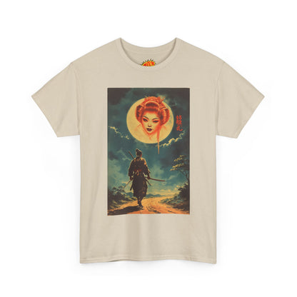 Walking Samurai w/Blood Moon Woman T-Shirt