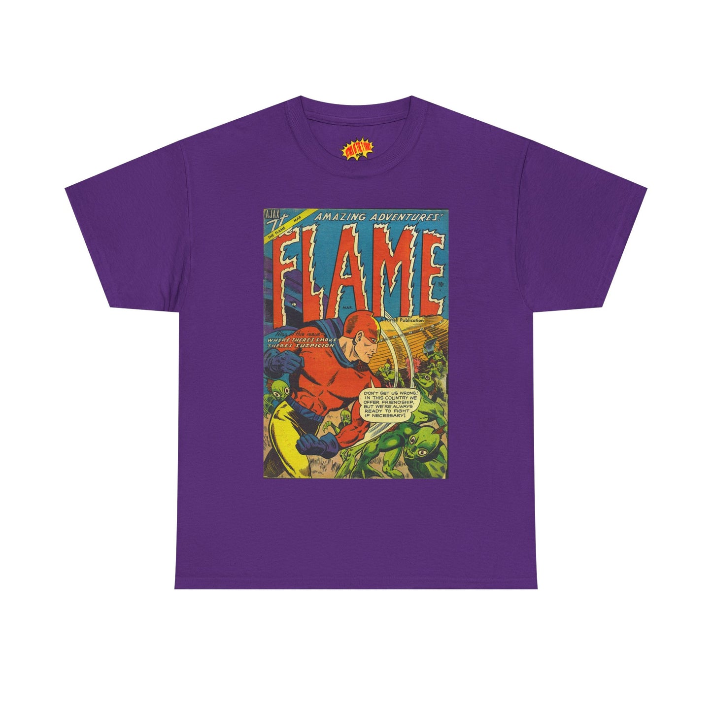 The Flame March Comic Tee Shirt *Multiple Colors*