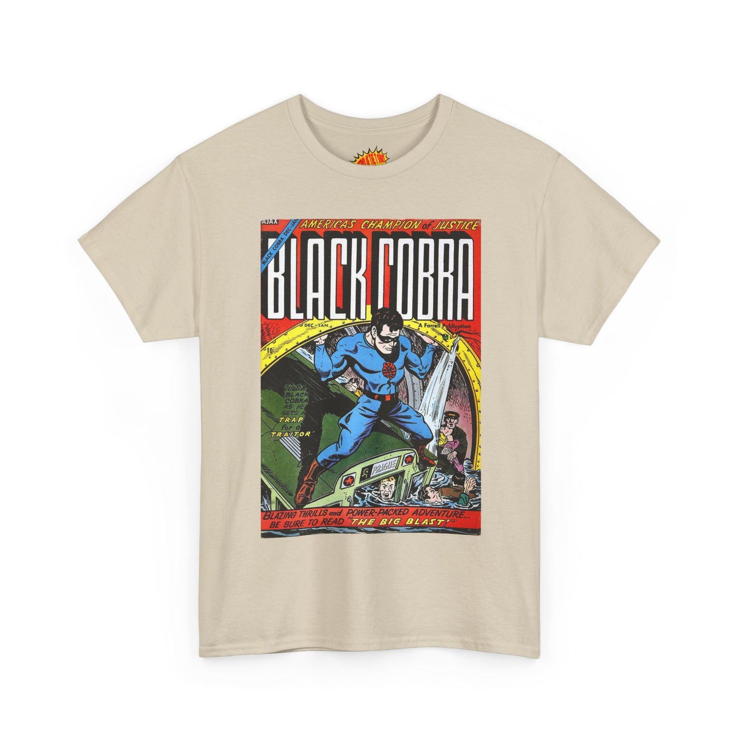 Black Cobra December - January Comic Tee Shirt *Multiple Colors*