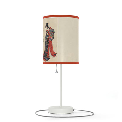 Flower Cart by Chikanobu Japanese Lamp Many Colors Available