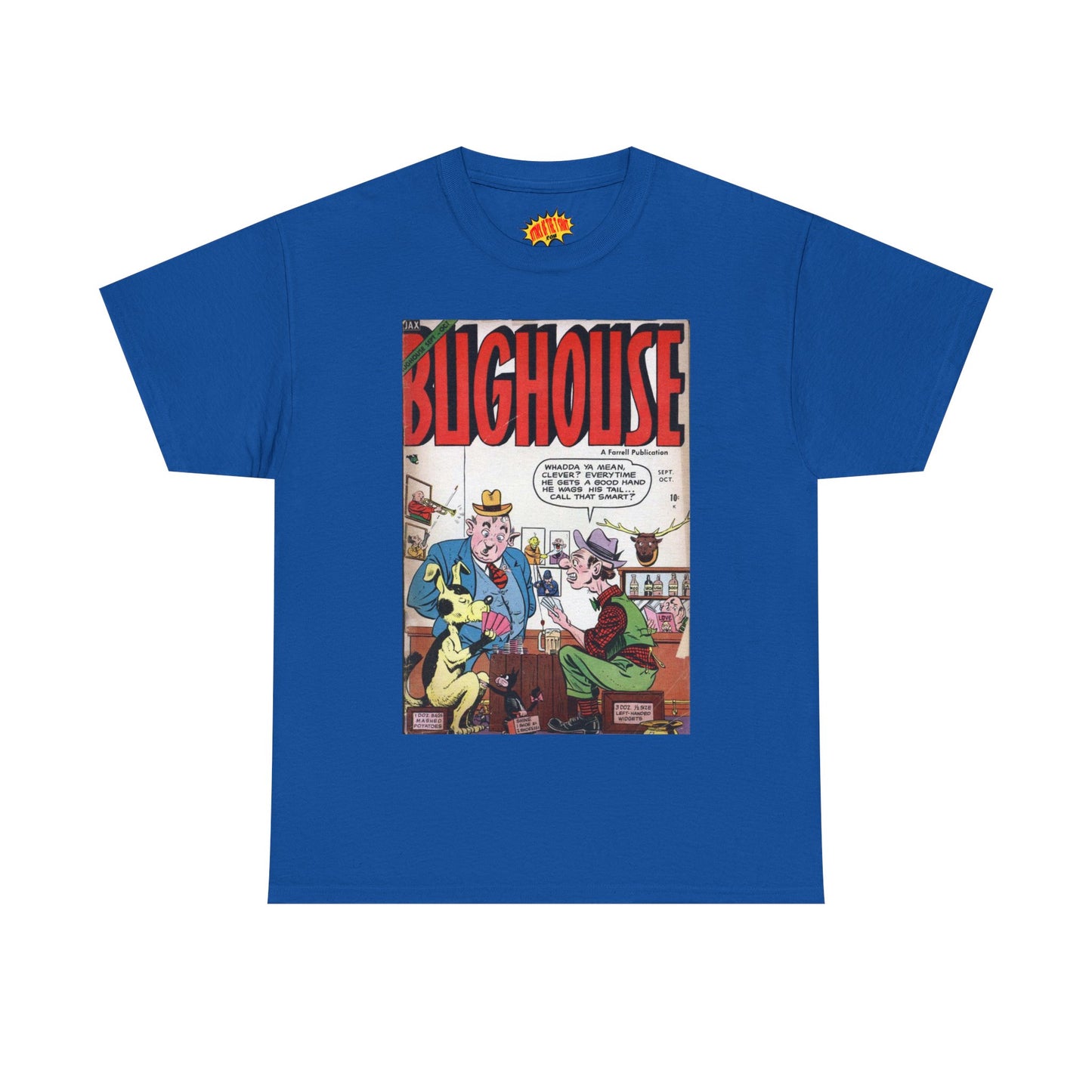 Bughouse September - October Comic Tee Shirt *Multiple Colors*