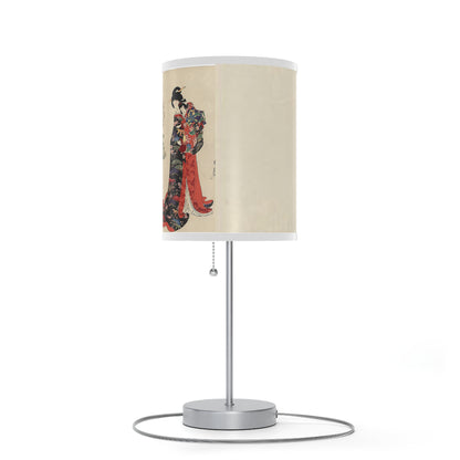 Flower Cart by Chikanobu Japanese Lamp Many Colors Available