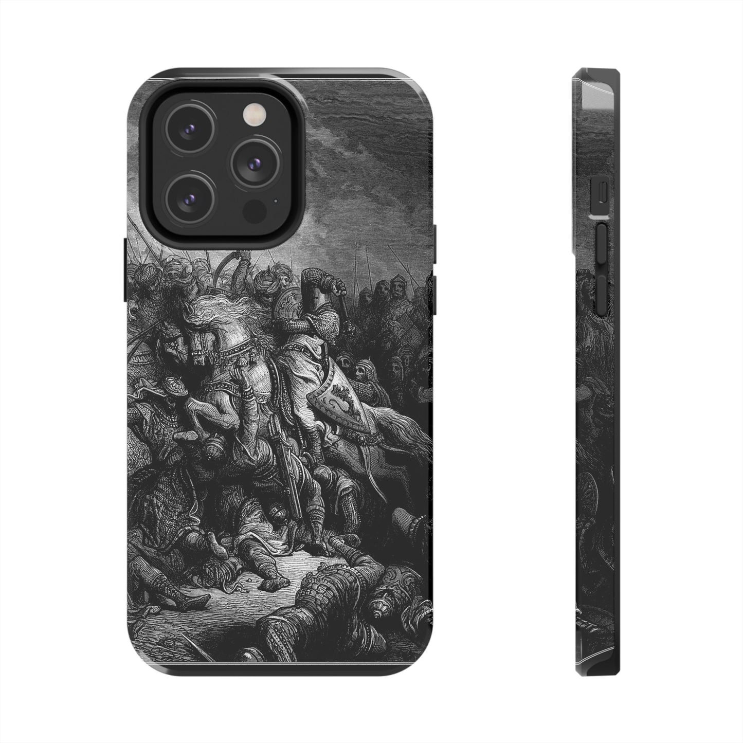 Richard and Saladin by Gustave Dore iPhone Case *Many Sizes Available*