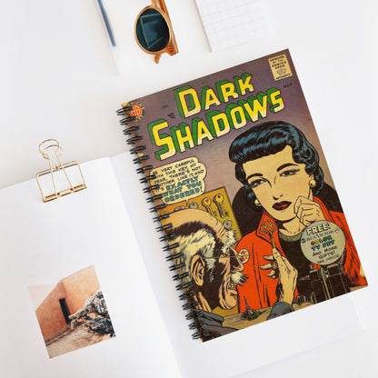 Dark Shadows May Comic Spiral Notebook