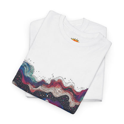Nebula Space Art Graphic Tee Shirt
