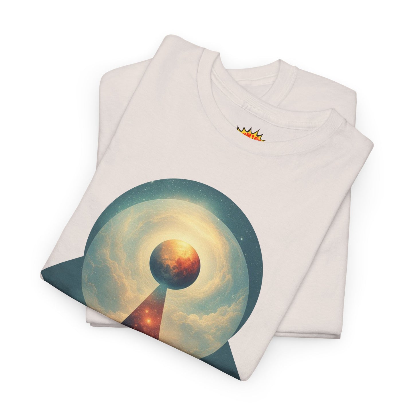 Geometric Galaxy Graphic Space Art Tee Shirt *Multiple Colors*