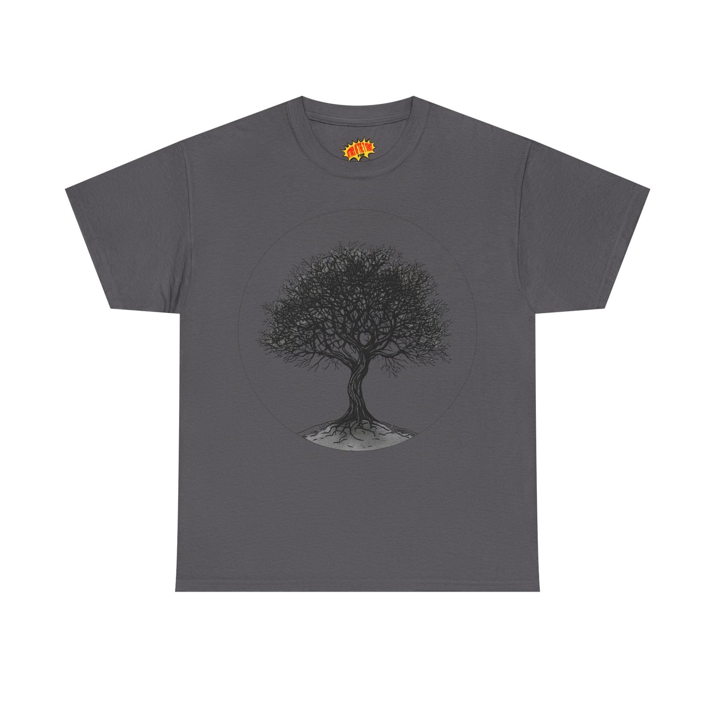 Circle Tree Sketch Drawing Graphic Art Tee Shirt *Multiple Colors*