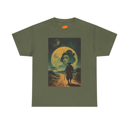 Samurai w/Double Moon Woman T-Shirt