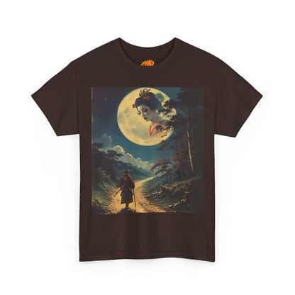 Travelling Samurai w/Full Moon Geisha T-Shirt