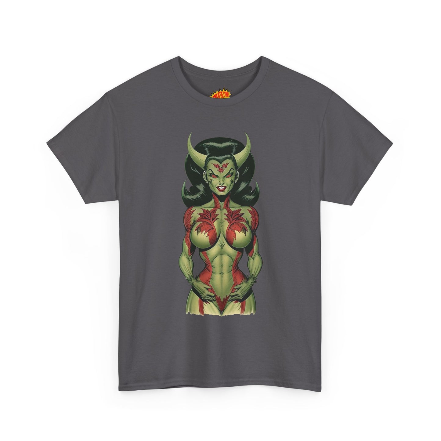Flower Succubus Devil Fantasy Nature T-Shirt *Multiple Colors*