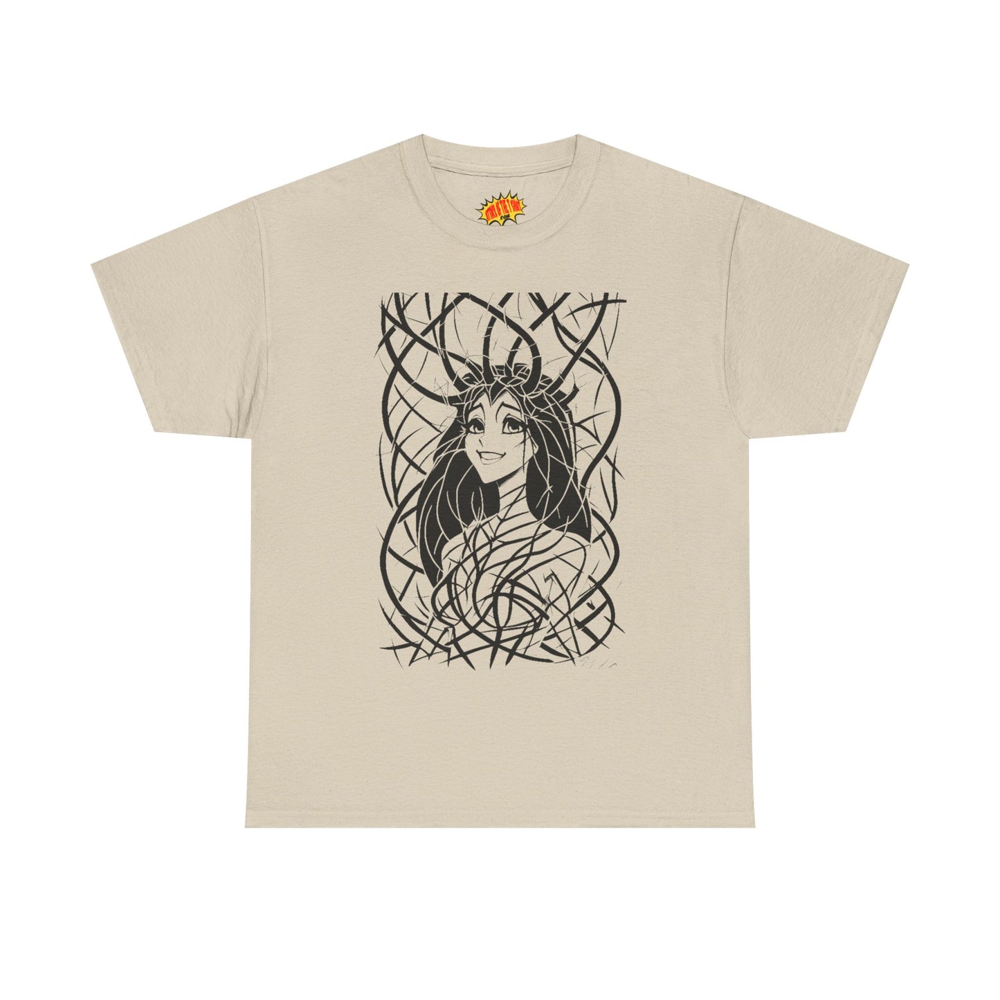 Thorny Vine Dryad Woman Fantasy Nature T-Shirt *Multiple Colors*