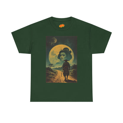 Samurai w/Double Moon Woman T-Shirt