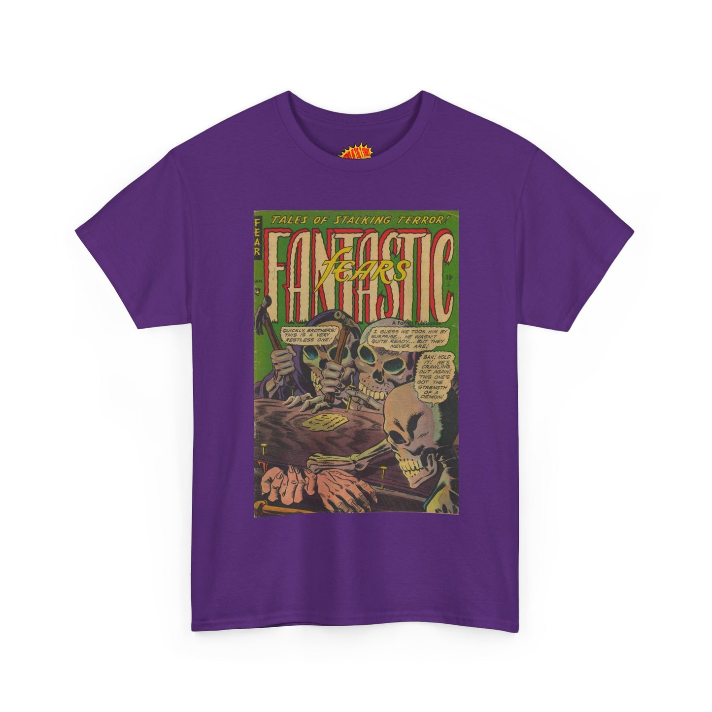 Fantastic Fears January Comic Tee Shirt *Multiple Colors*