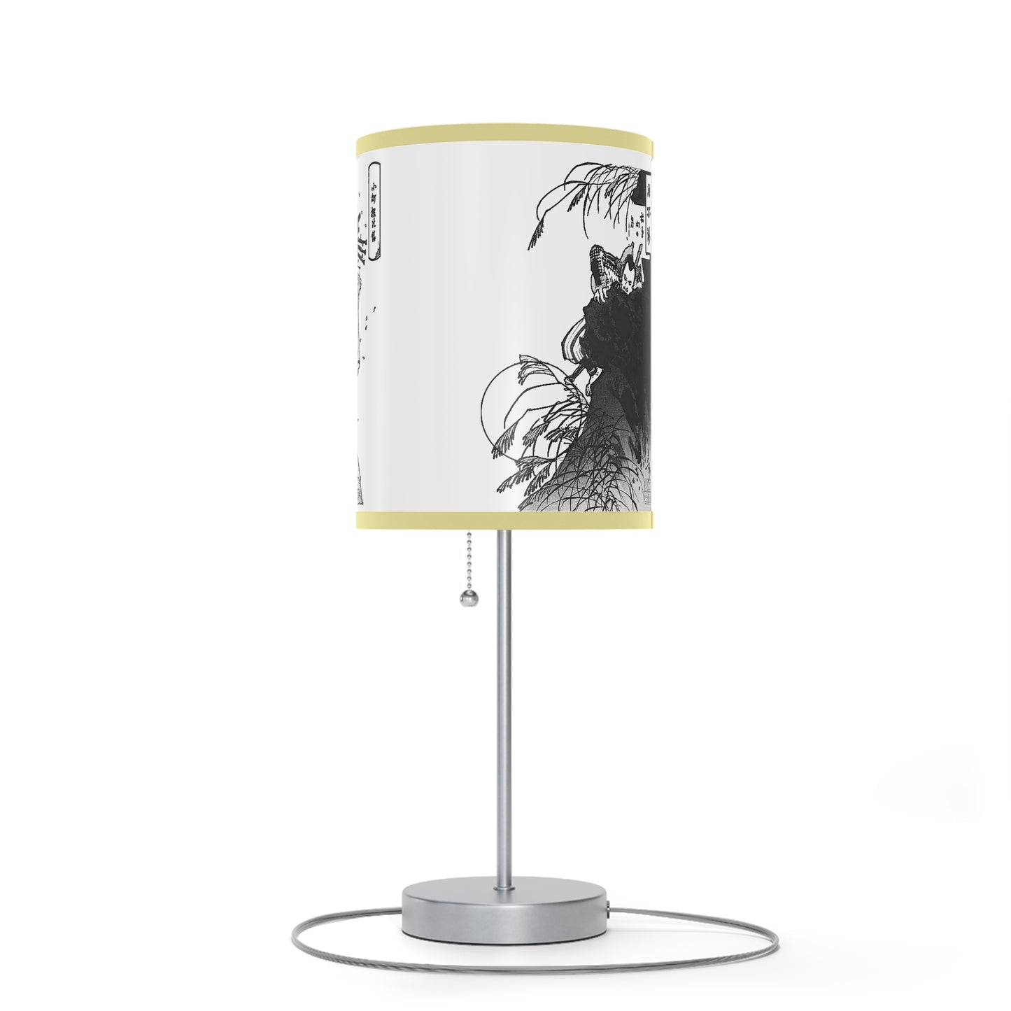 Japanese Woodcut Lamp