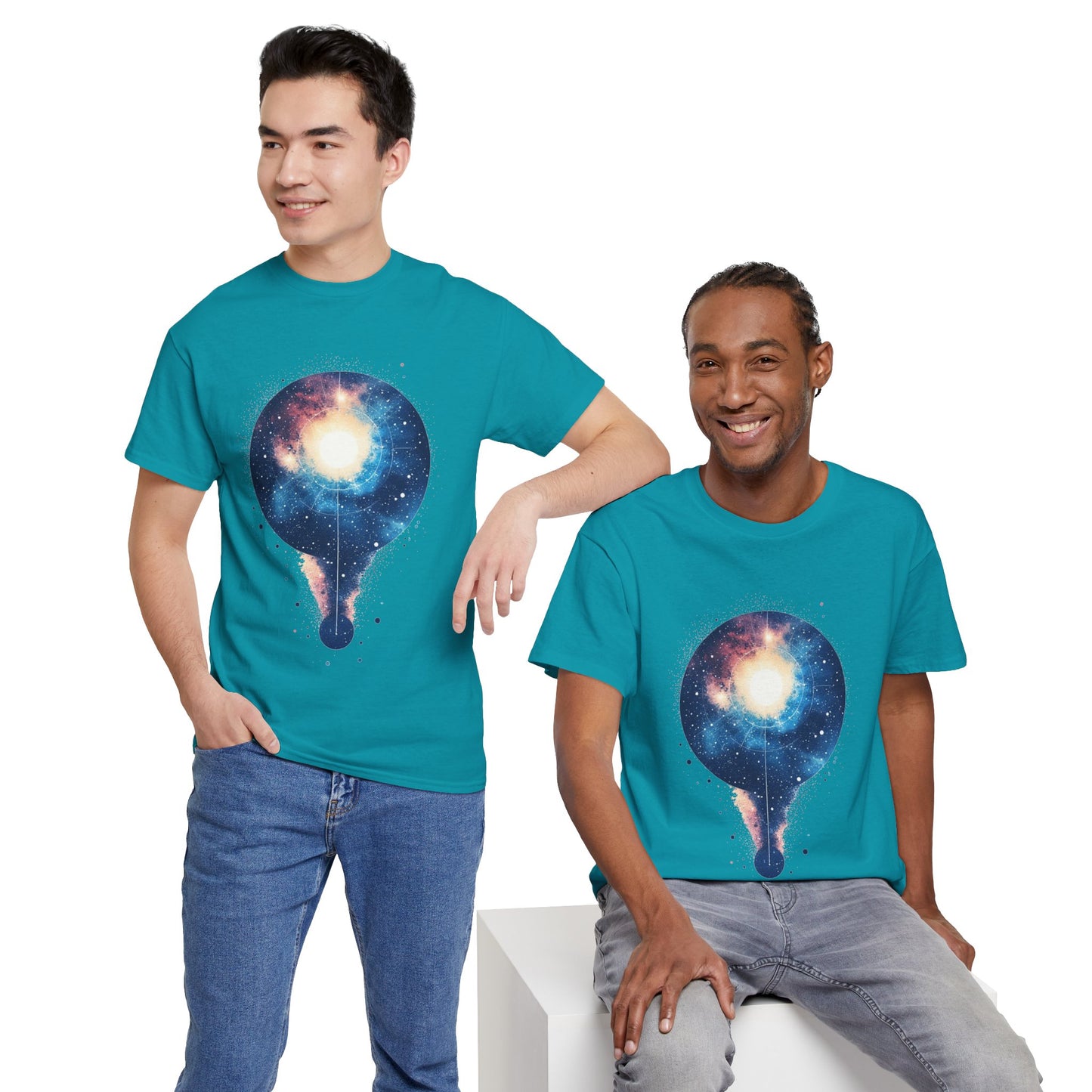 Star Galaxy Nebula Art Graphic Tee Shirt *Multiple Colors*
