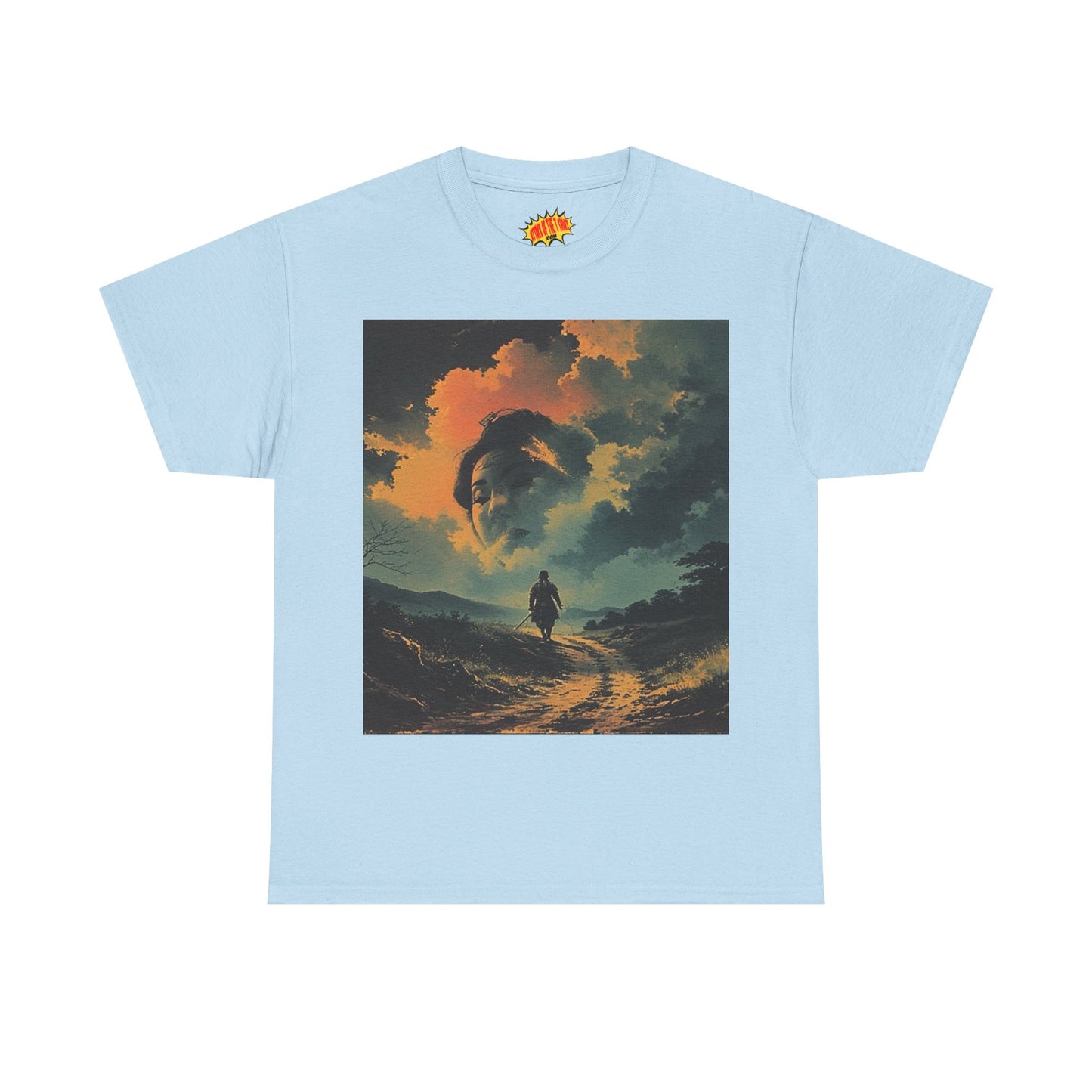 Travelling Samurai w/Cloud Geisha T-Shirt *Multiple Colors*