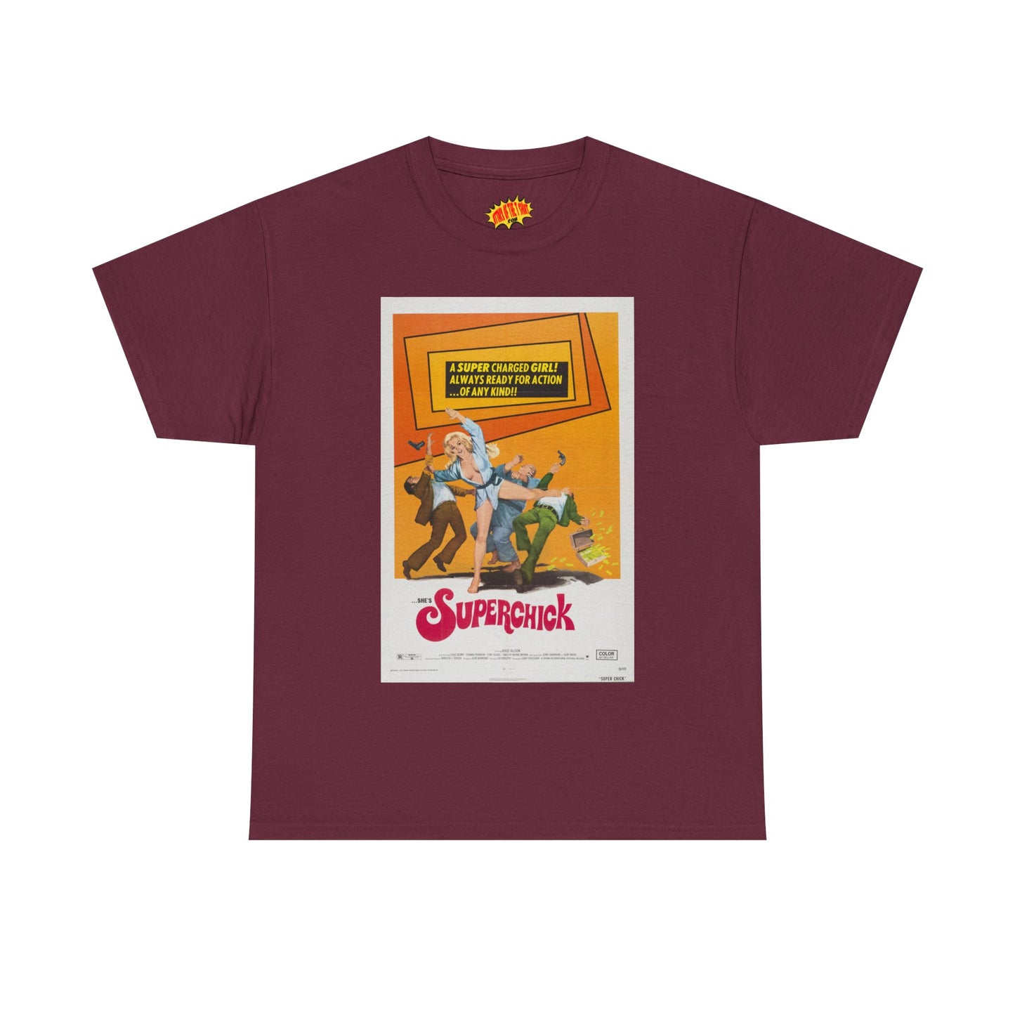 Superchick Movie Poster T-Shirt *Multiple Colors*