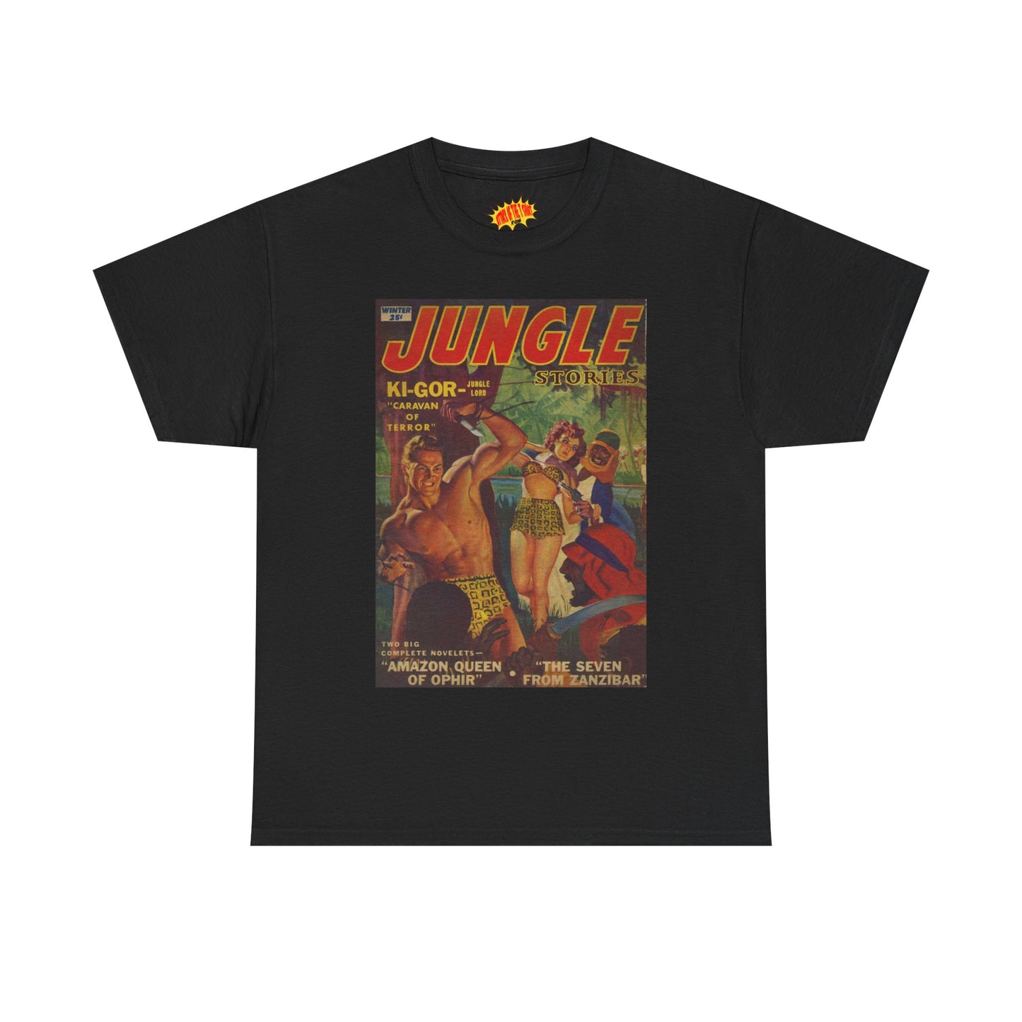 Jungle Stories Winter Comic Tee Shirt *Multiple Colors*