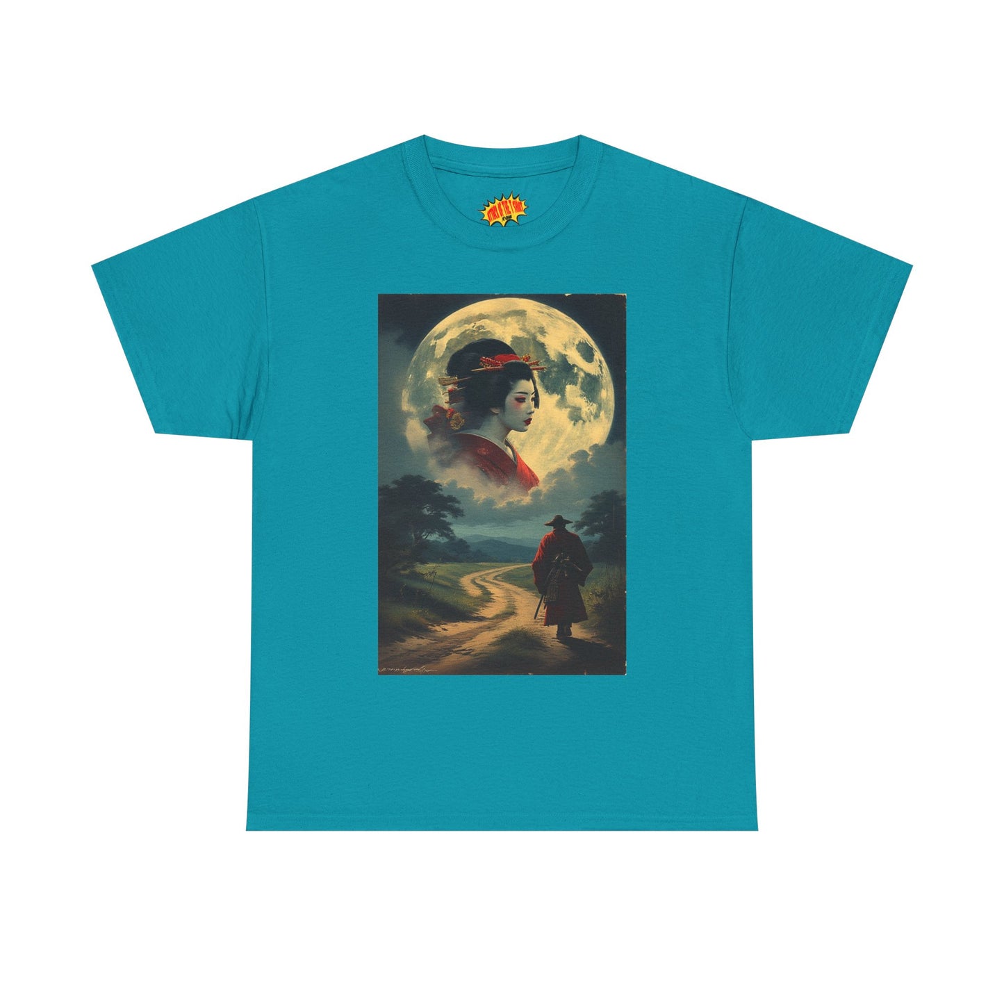 Traveller w/Full Moon Cloud Woman T-Shirt *Multiple Colors*