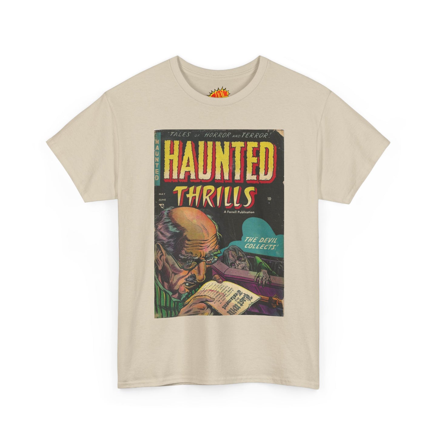 Haunted Thrills May - June Comic Tee Shirt *Multiple Colors*