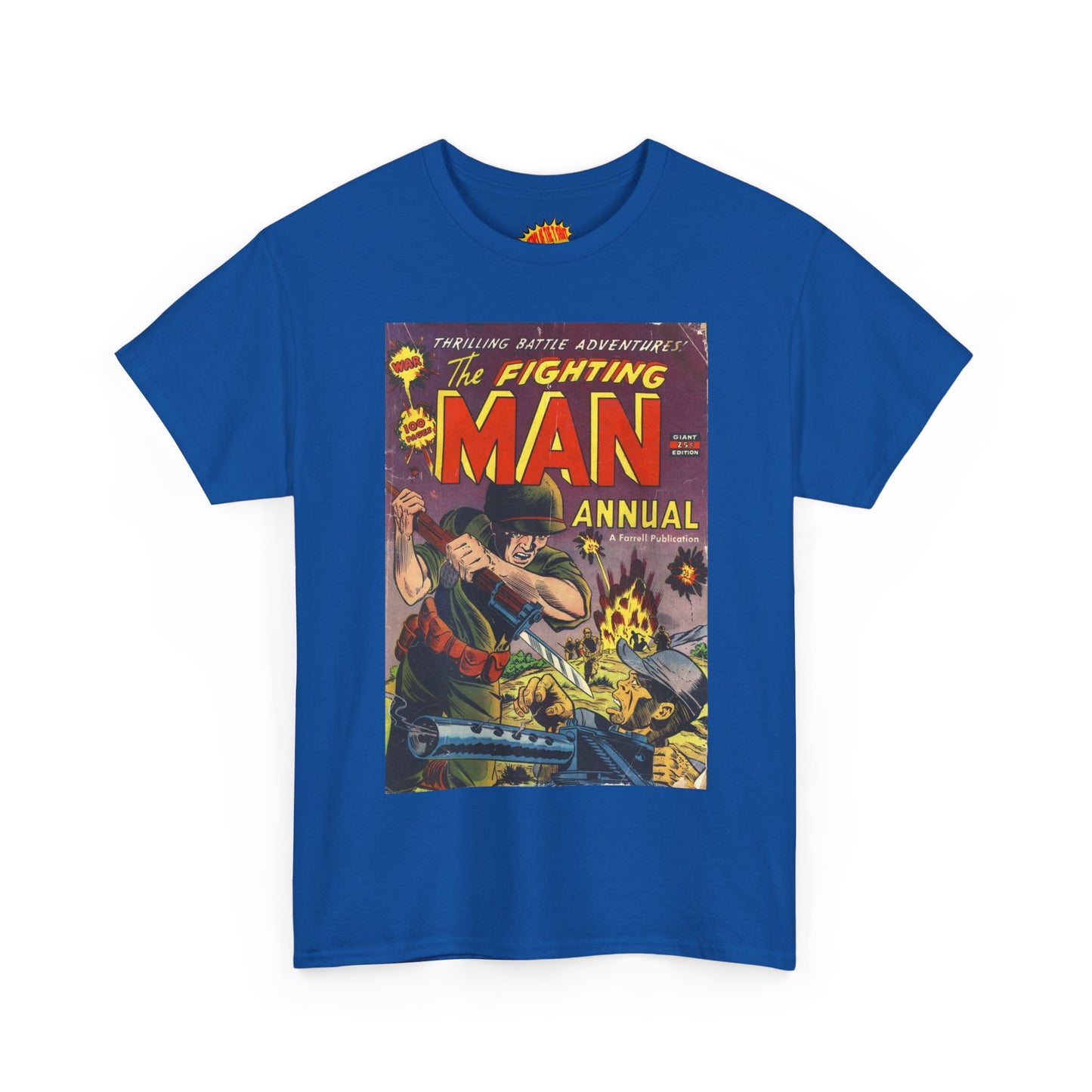 The Fighting Man Annual Comic Tee Shirt *Multiple Colors*