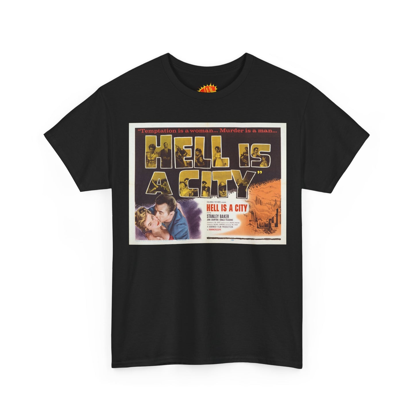 Hell is a City Movie Poster T-Shirt *Multiple Colors*