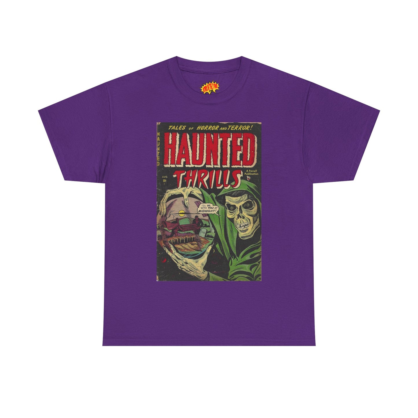 Haunted Thrills August Comic Tee Shirt *Multiple Colors*
