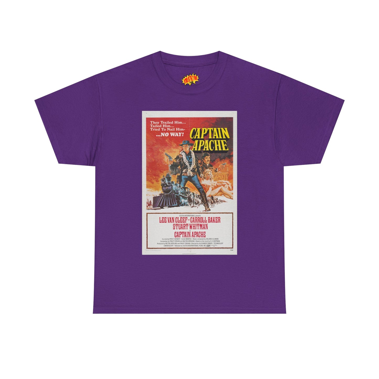 Captain Apache Movie Poster T-Shirt *Multiple Colors*