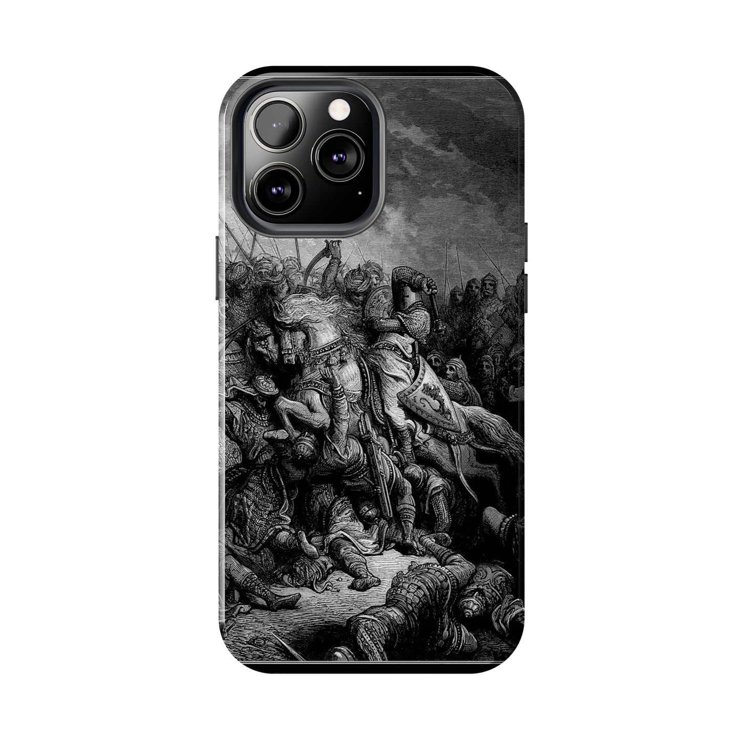 Richard and Saladin by Gustave Dore iPhone Case *Many Sizes Available*