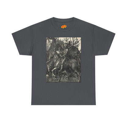 Knight. Death and the Devil - Albrecht Durer. Heavy Cotton Tee Many Colors/Sizes