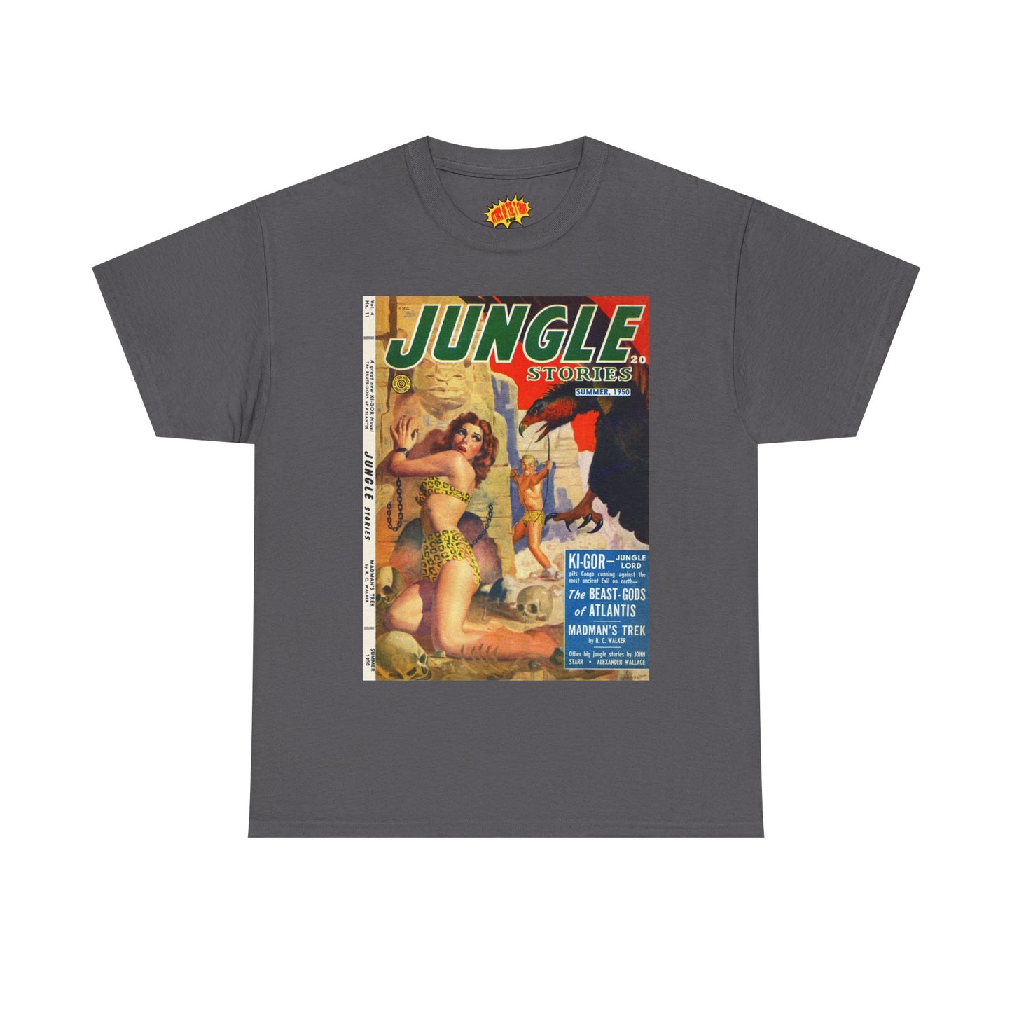 Jungle Stories Summer 1950 Comic Tee Shirt *Multiple Colors*