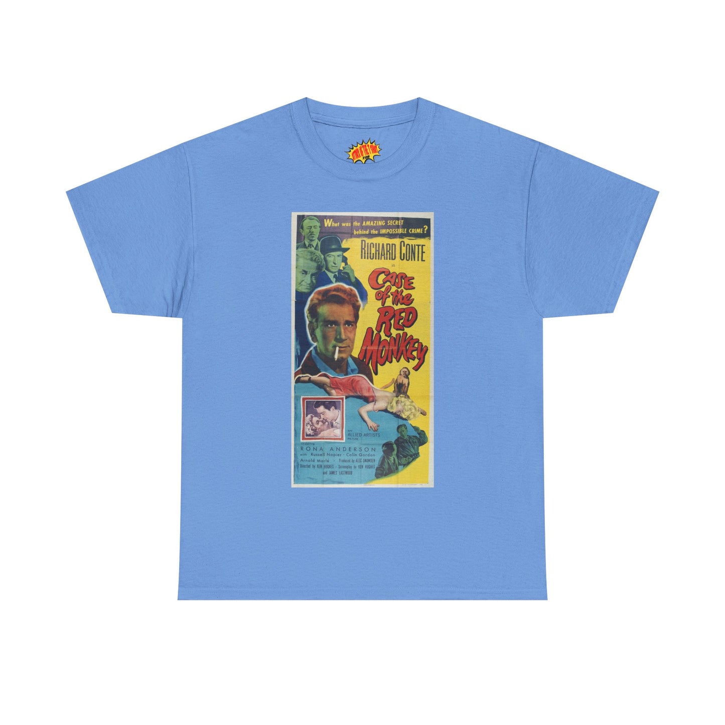 Case of the Red Monkey Movie Poster T-Shirt *Multiple Colors*