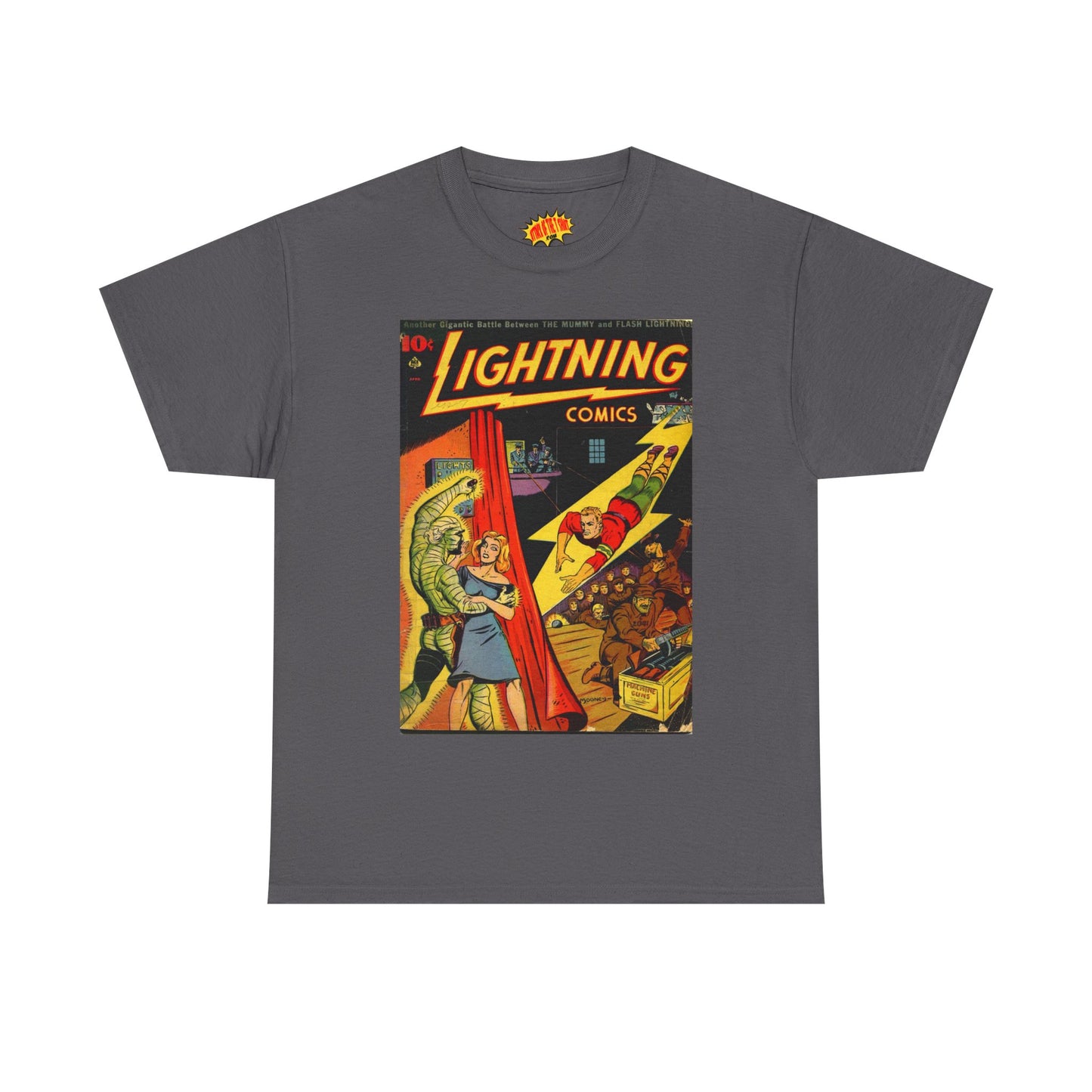 Lightning Comics April Comic Tee Shirt *Multiple Colors*
