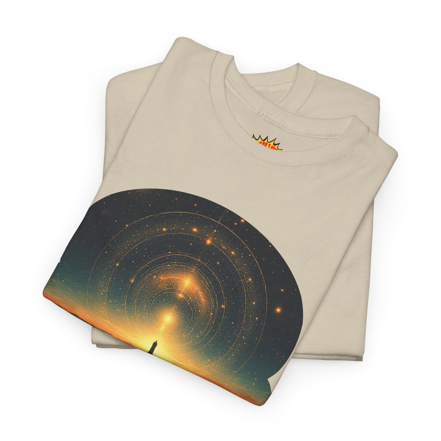 Cosmic Path Space Graphic Art Tee Shirt *Multiple Colors*
